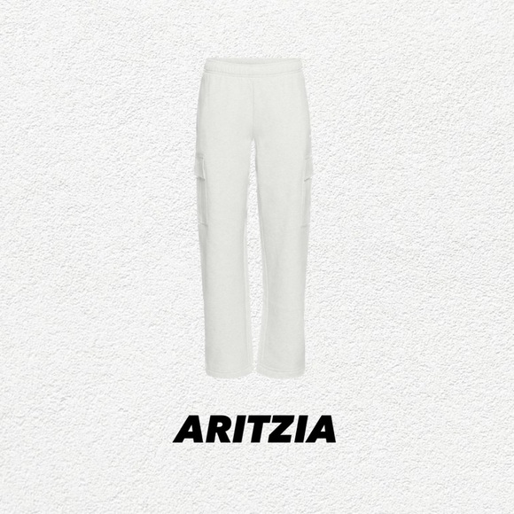 TNA Cozy Fleece Mega Cargo Sweatpant - Picture 1 of 11